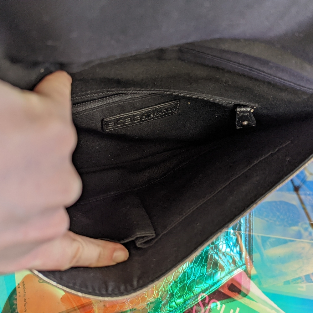 Bcbgeneration Silver Envelope Clutch - image 5